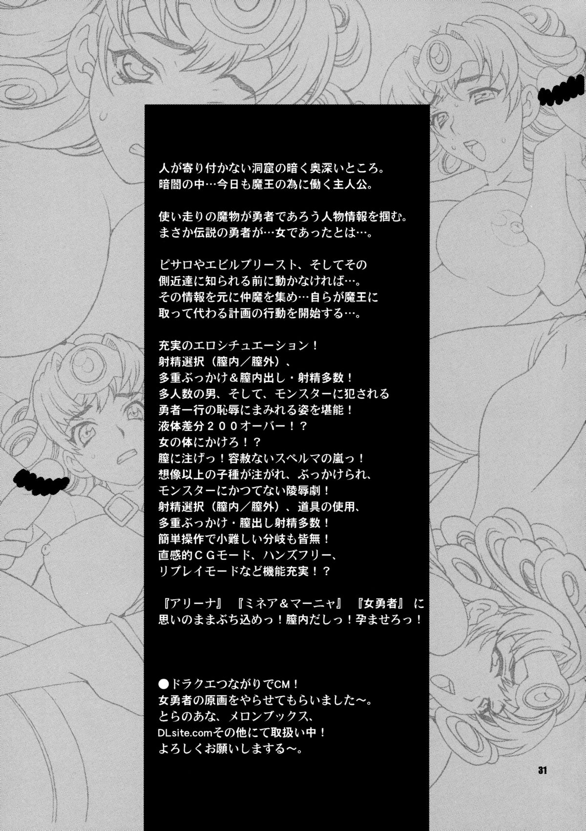(C79) [SHALLOT COCO (Yukiyanagi)] Onna Senshi to Sekai no Unmei (Dragon Quest III) page 31 full
