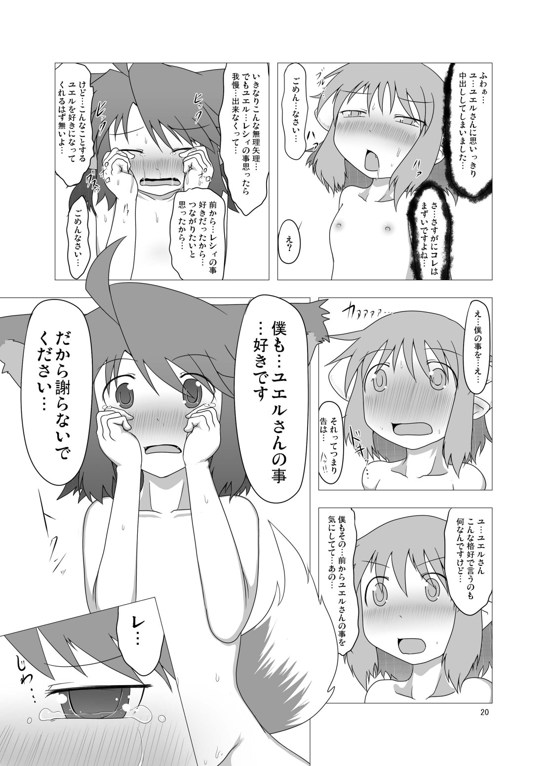 (C79) [Fukakutei Kuukan (aruva)] Genjuu Kaigi 2 (Summon Night 2) page 20 full