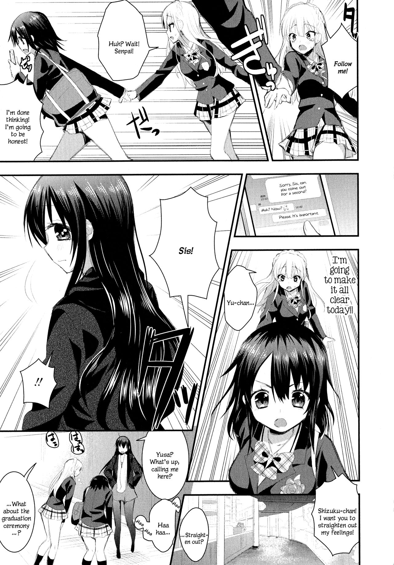 [Saki Chisuzu] Nijiiro Sensibility Ch. 8 | Rainbow Sensibility (L -Ladies & Girls Love- 04) [English] page 9 full