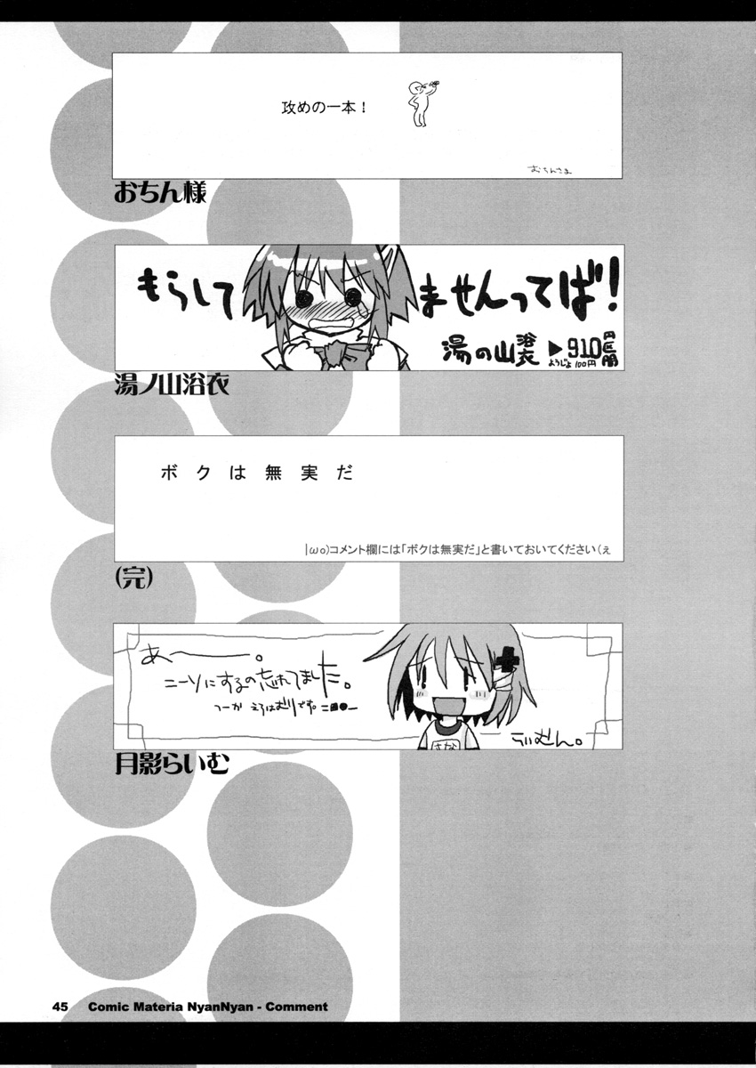 (C65)) [A.W.P.] Comic Materia Extra Nyannyan (Ukagaka) page 45 full