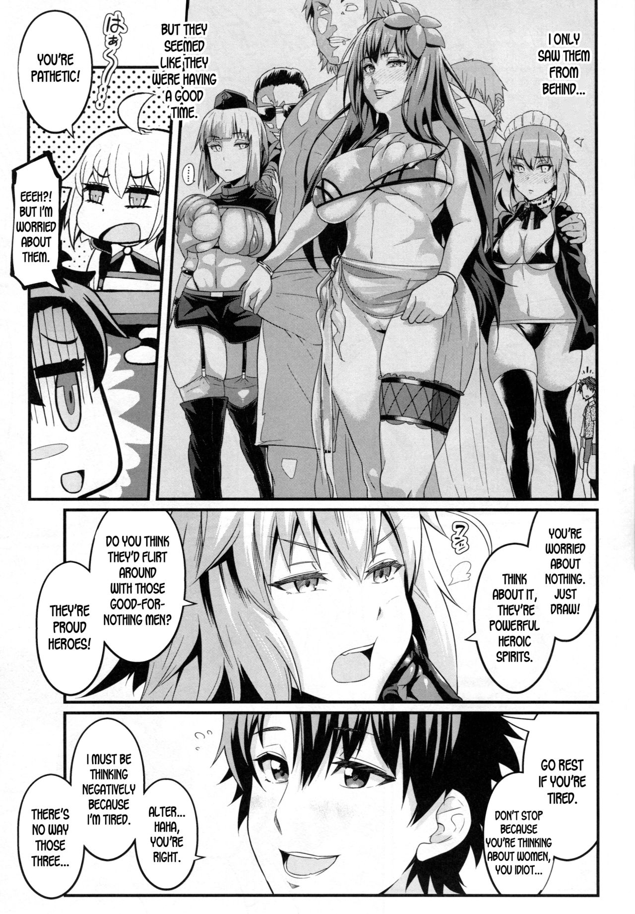 (C95) [Digianko (Ankoman)] Chaldea Yariman Nanpa Bitch-bu (Fate/Grand Order) [English] [desudesu] page 6 full