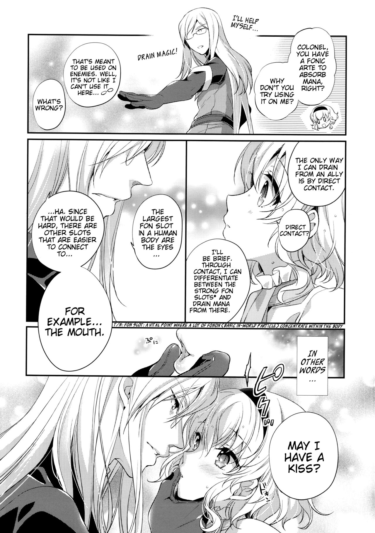 (C92) [Shinsen Gokuraku (Mami)] Itadakimasuyo. | I'll help myself (Tales of the Abyss) [English] [EHCove] page 8 full