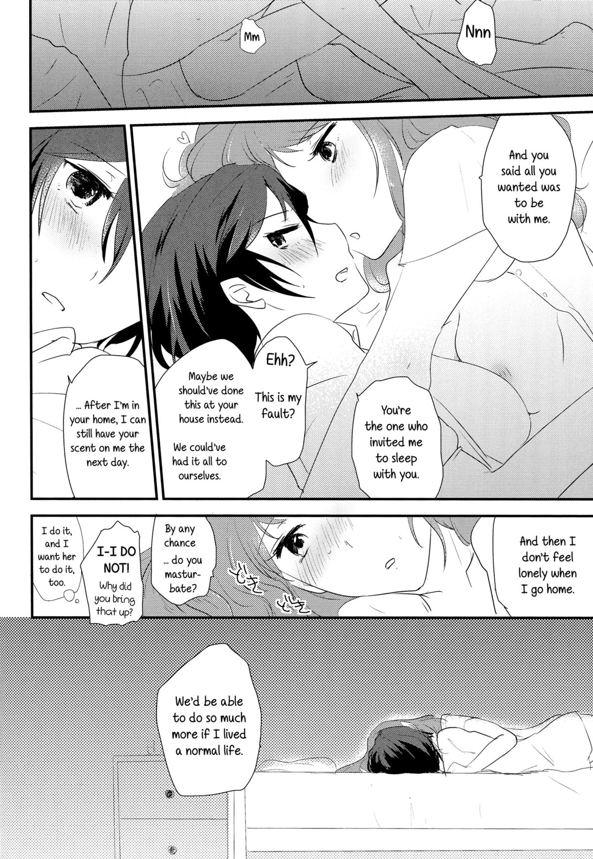 (C86) [MEGANE81 (Shinocco)] Himitsu * Natsufuku = x/Otona | Secret times Summer Uniform equals X over Adult (Persona 4) [English] [Yuri-ism] page 22 full