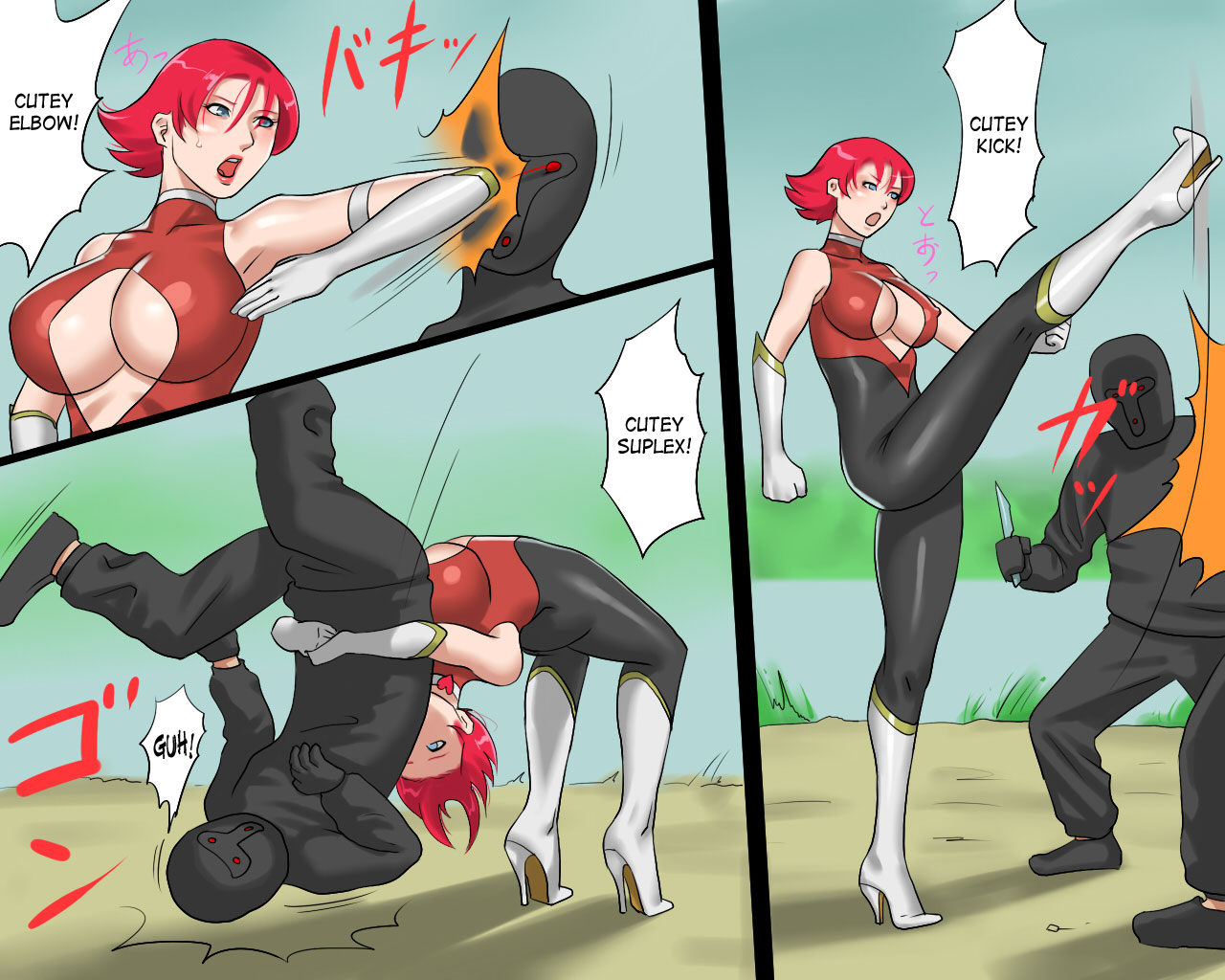 [Naya] Nyotaika Maso Shoufu Aya Chijoku no Costume | Aya [English] [SaHa] page 32 full
