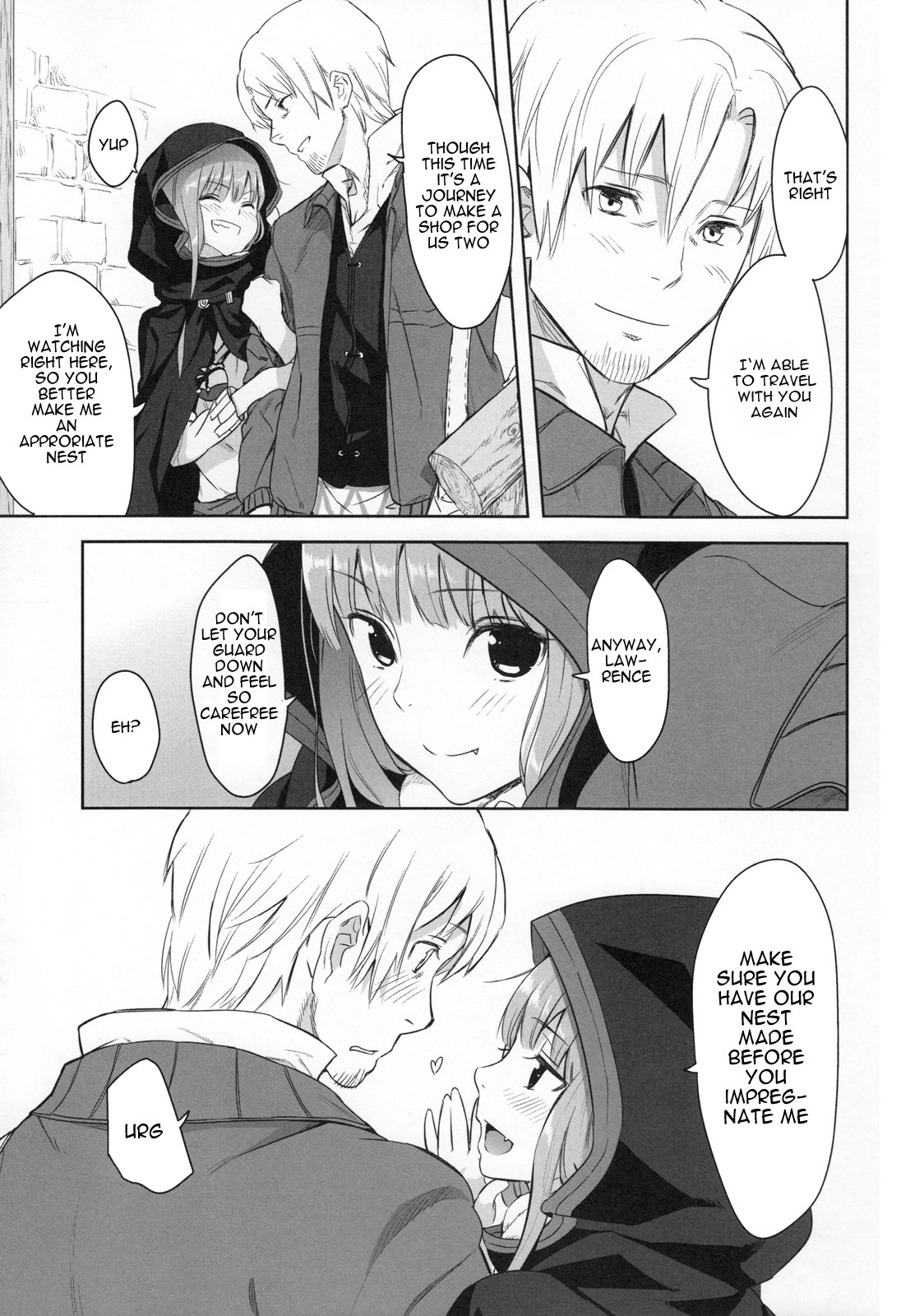 (C83) [Ajisaidenden (Kawakami Rokkaku, Takanashi Rei)] Harvest II (Spice and Wolf) [English] [VLtrans] page 37 full