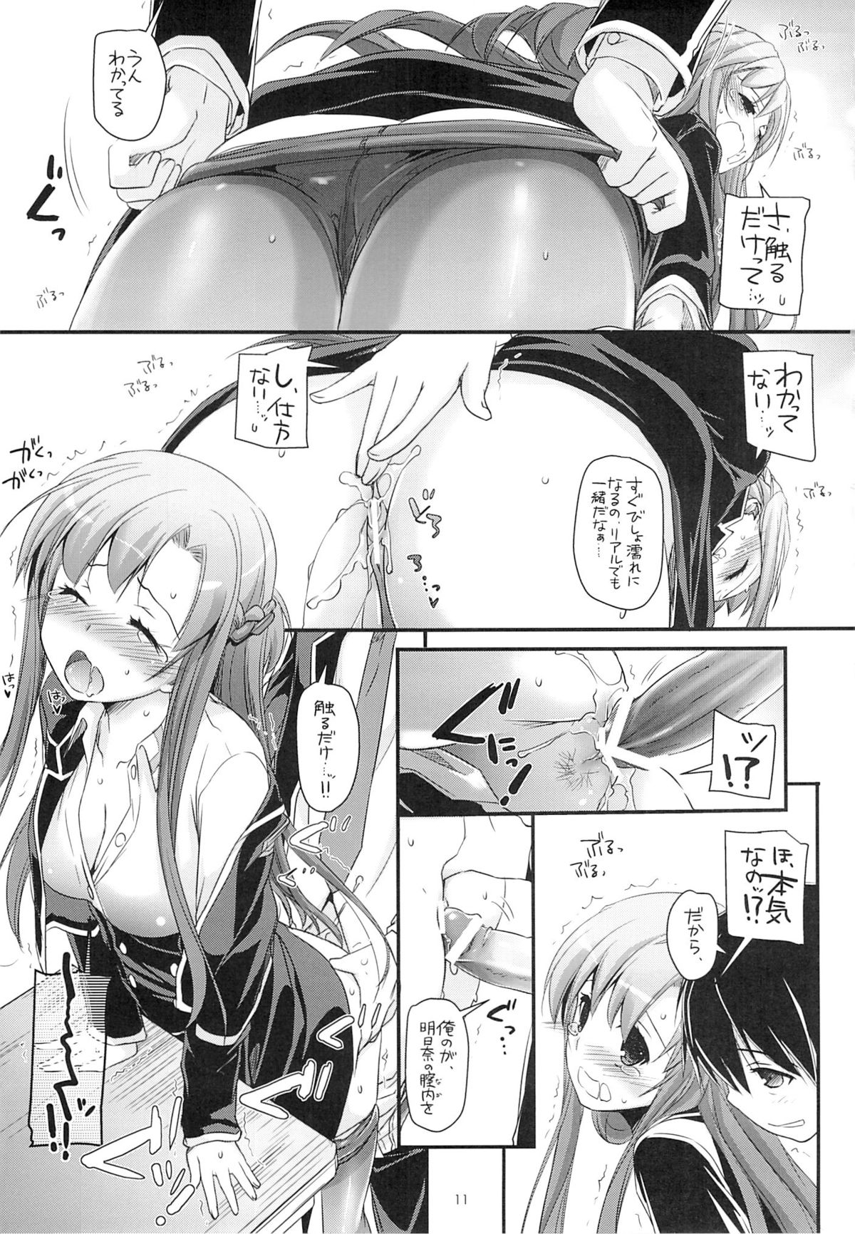 (SC58) [Digital Lover (Nakajima Yuka)] D.L. action 74 (Sword Art Online) page 10 full