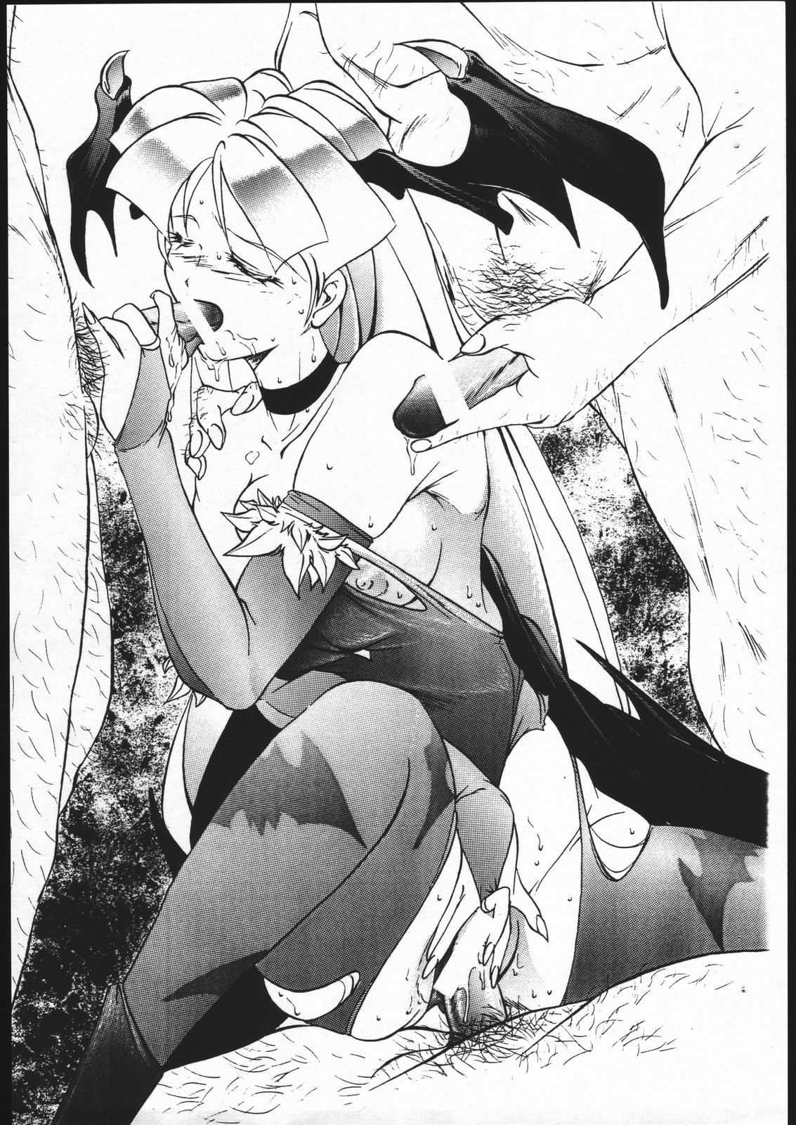 [Darkstalkers] H Vampire (Karajishi) page 3 full