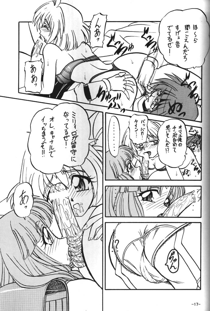 (C54) [Himawari Endan (Chunrouzan, Gakimagari, Kuribara Tento)] BTB-23 DOUBLE INCOME (Lost Universe) page 17 full