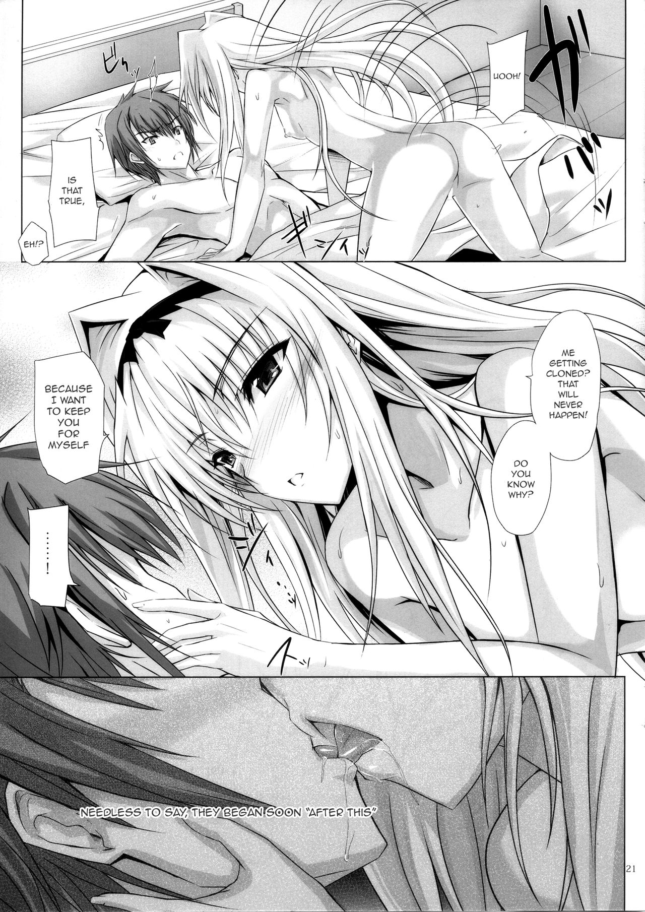 (C85) [Veronica no Ha (Noba)] HAMMER:3P (Pastel Chime 3) [English] [Comfy Pillows Scans] page 20 full