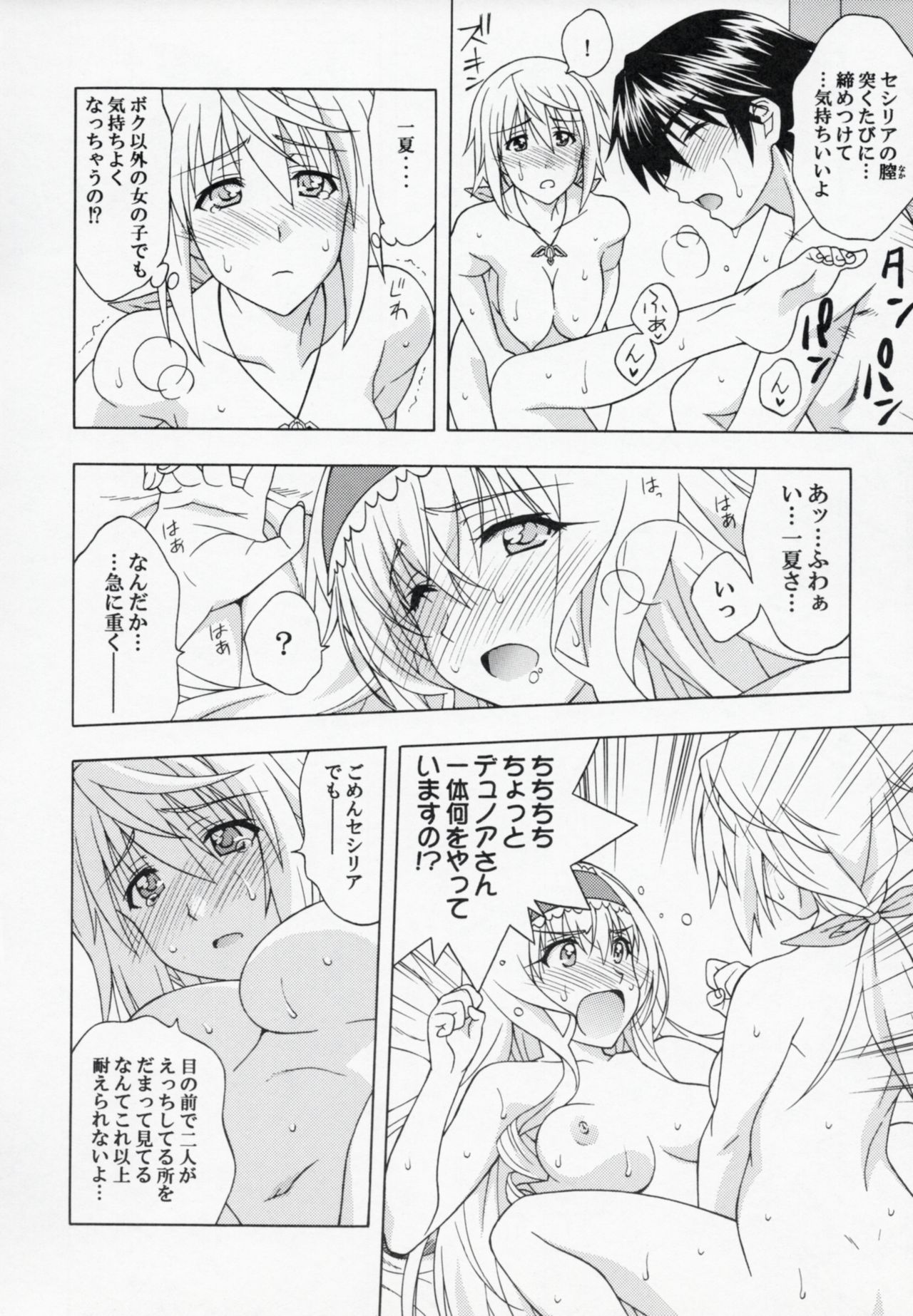 (C81) [Geiwamiwosukuu!! (Karura Syou)] C.C+ (IS <Infinite Stratos>) page 15 full