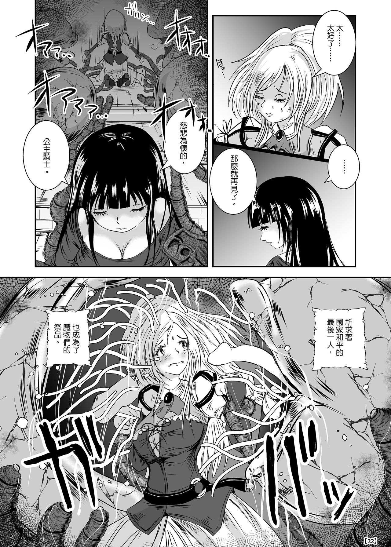 [Erotic Fantasy Larvaturs (Takaishi Fuu)] Marunomijo no Himekishi | 完全吞噬城堡之公主騎士 [Chinese] [Digital] page 25 full