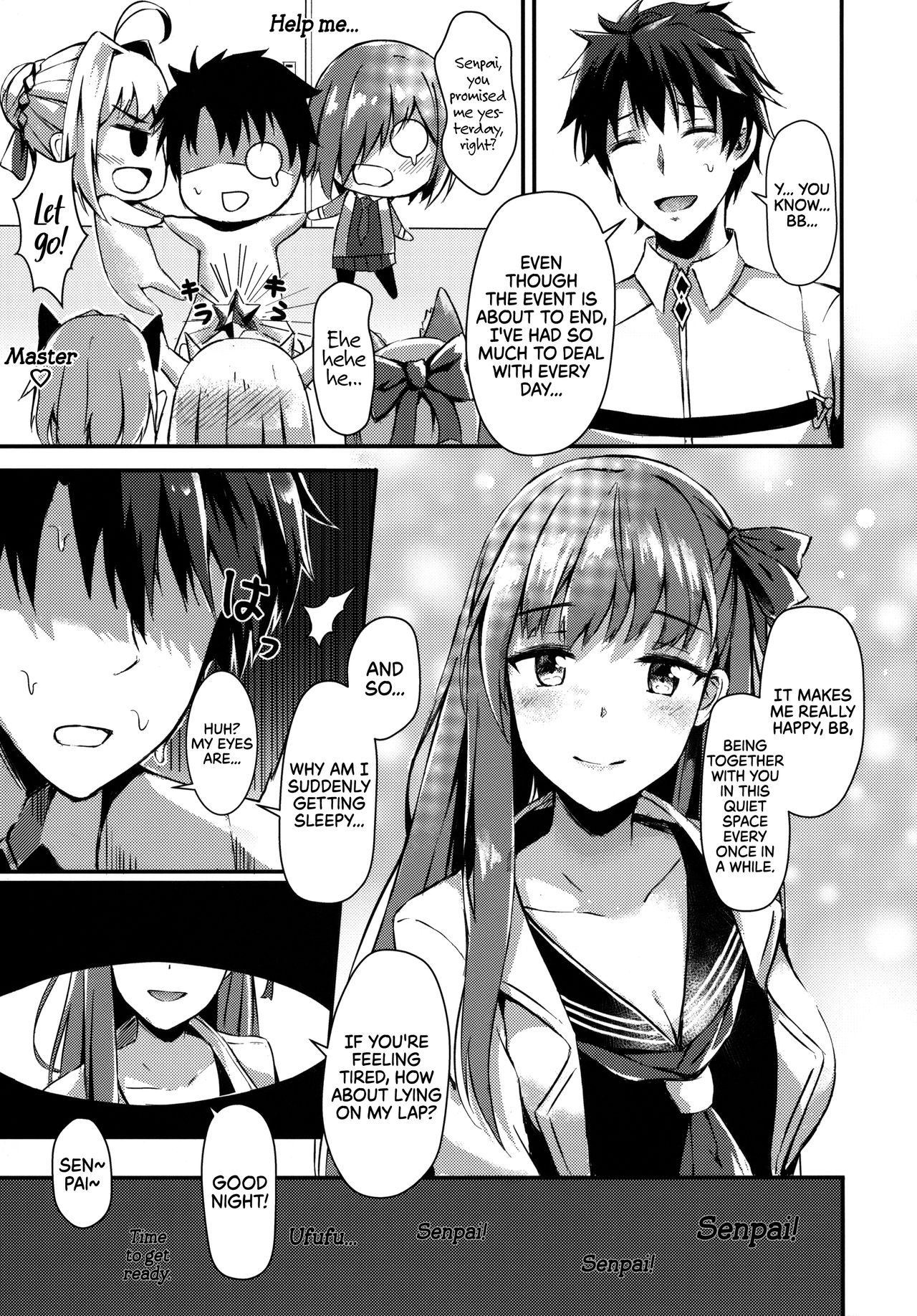 (COMIC1☆13) [Koniro Kajitsu (Konka)] Watashi no Omocha Senpai | My Toy Senpai (Fate/Grand Order) [English] [EHCOVE] page 4 full