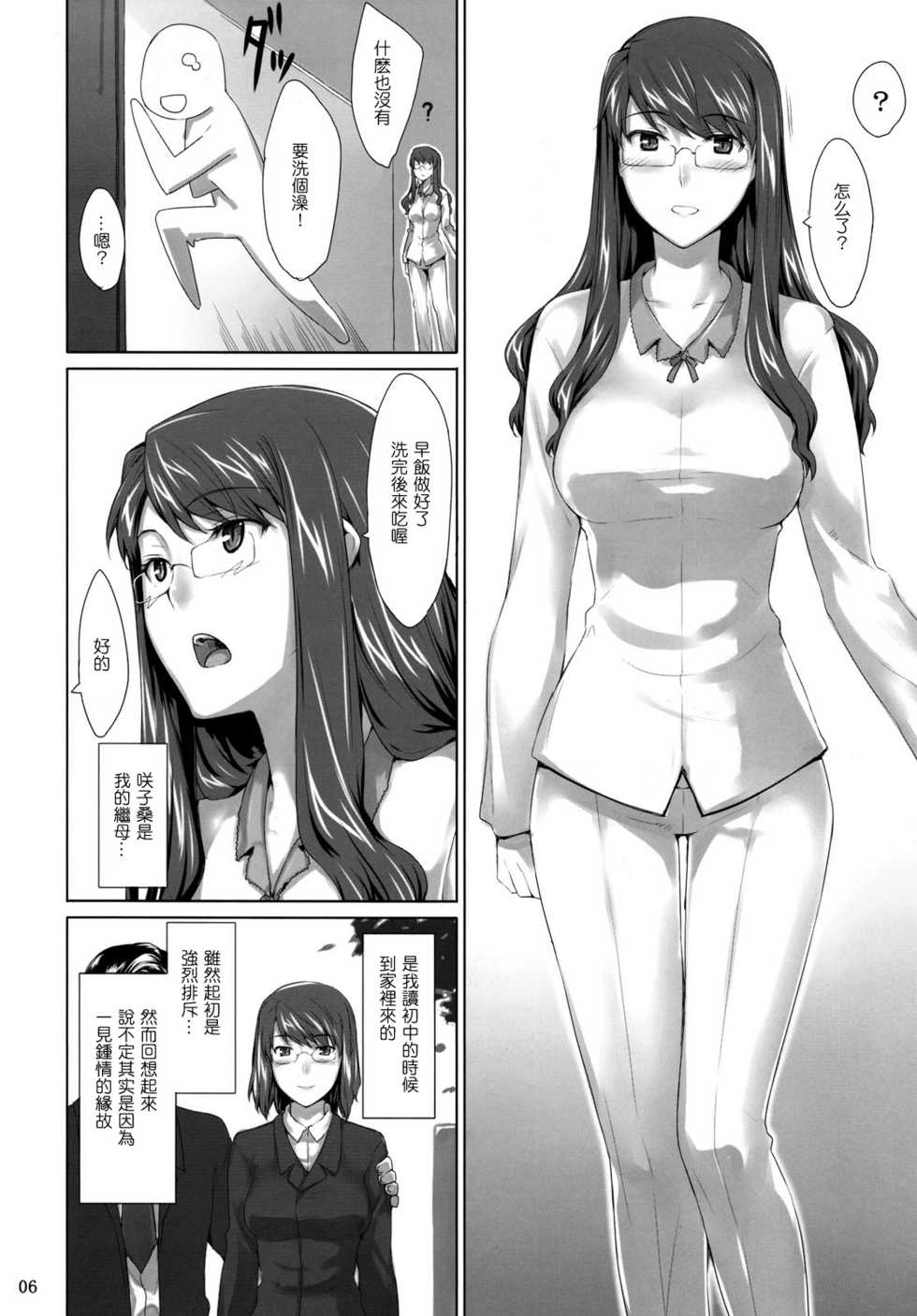 (C76) [MTSP (Jin)] 咲子さんノ男杏事情 (オリジナル)[CREILAVAC自漢化] [無修正] page 4 full