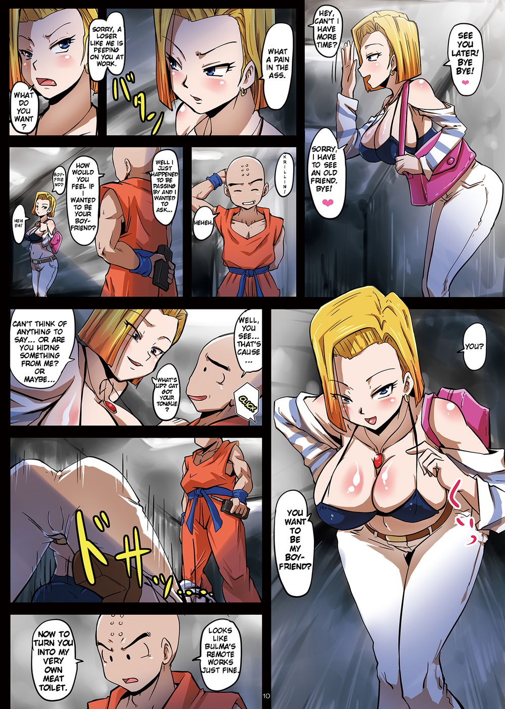 The Plan to Subjugate 18 -Bulma and Krillin's Conspiracy to Turn 18 Into a Sex Slave page 11 full