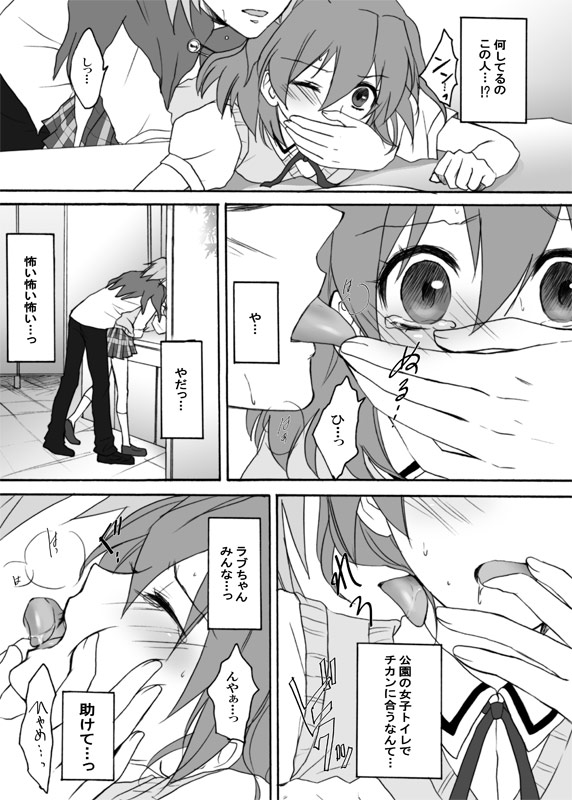 [Ningen Modoki (Random)] Bukki ga Chikan ni Osowareta (Fresh Precure!) page 4 full