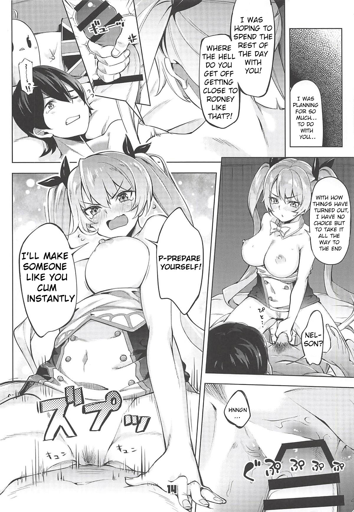 (C94) [Zombie to Yukaina Nakamatachi (Super Zombie)] Rodney Shite Nelson (Azur Lane) [English] page 13 full