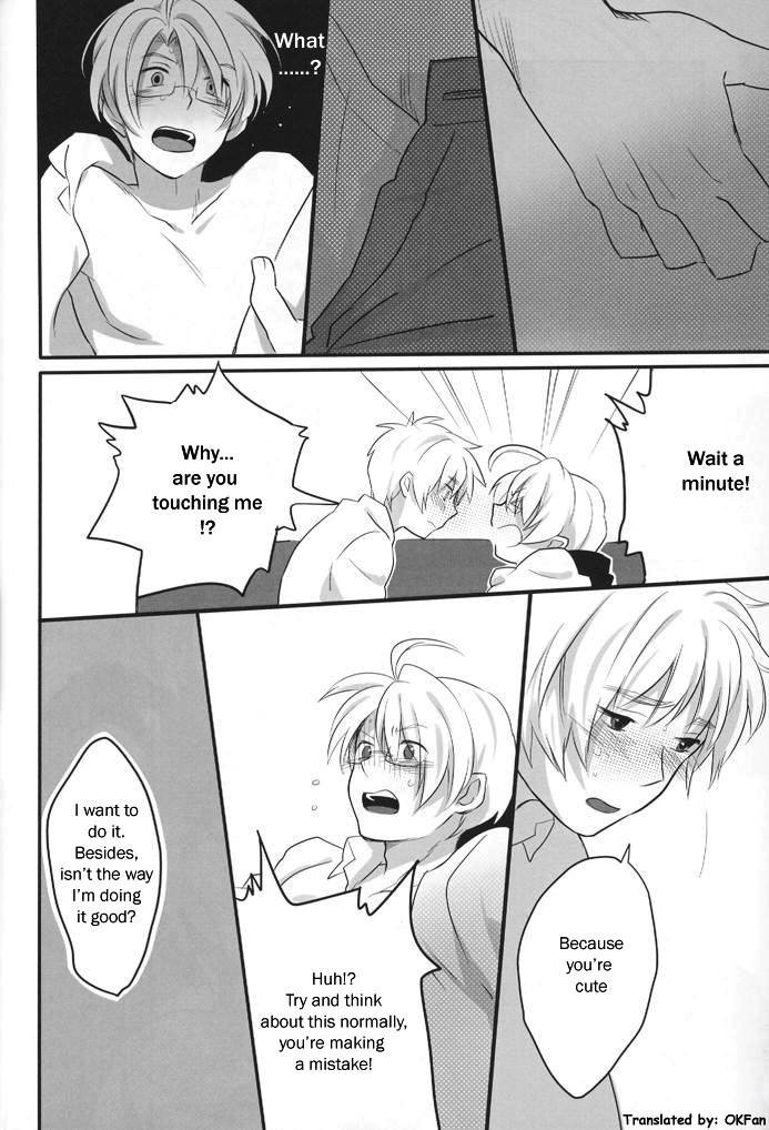 [Hetalia] CUTE HERO [Yaoi] [ R-18] [ENG] page 35 full