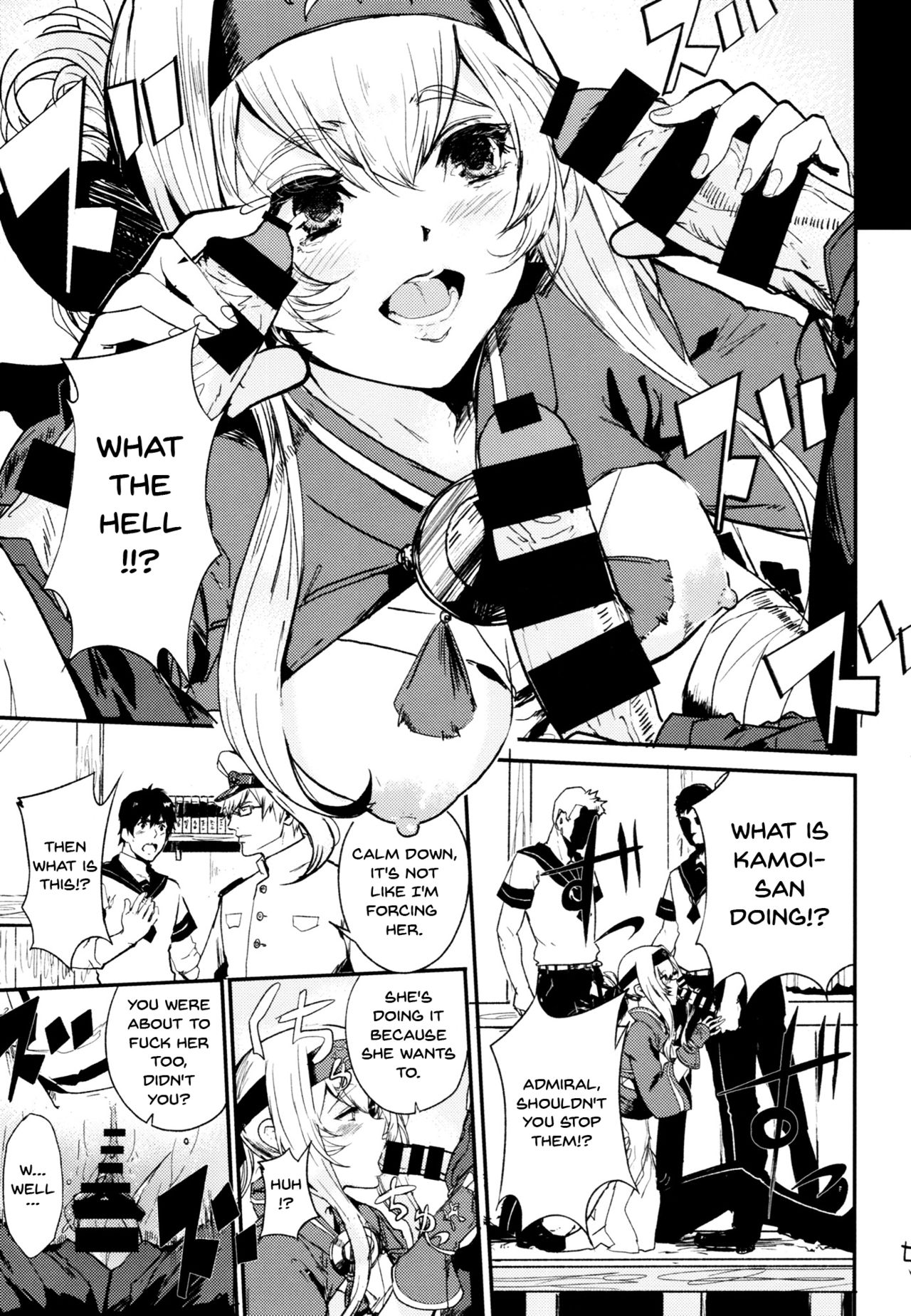 [AlberCorp. (Alber)] Seiyoku Shorikan na Ano Ko ni Koi o Shite. (Kantai Collection -KanColle-) [English] {doujins.com} page 6 full