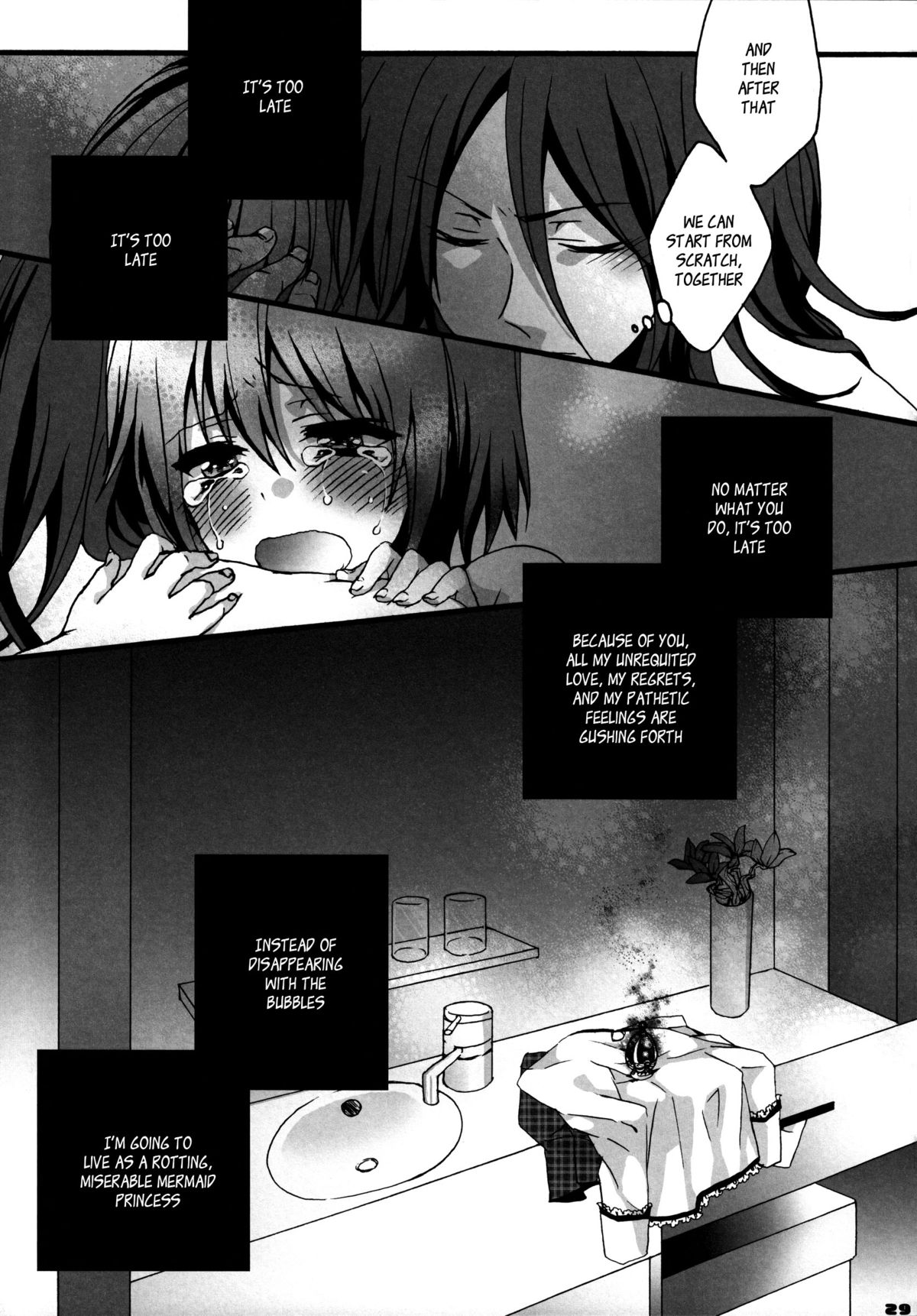 (COMIC1☆5) [Aimaimoko (Moko)] Bye Bye, Together (Puella Magi Madoka Magica) [English] [_ragdoll] page 28 full