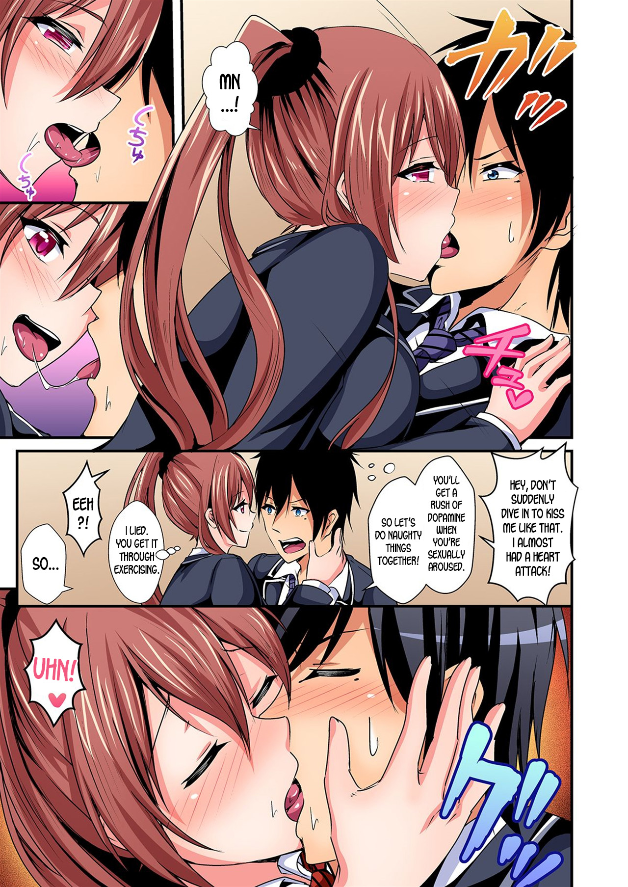 [Suishin Tenra] Switch bodies and have noisy sex! I can't stand Ayanee's sensitive body ch.1-5 [desudesu] page 112 full