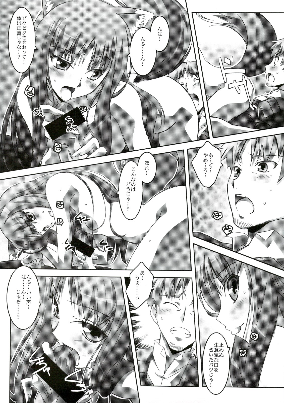 (C74) [Mahirutei (Izumi Mahiru)] Horon Hororon (Ookami to Koushinryou [Spice and Wolf]) page 13 full