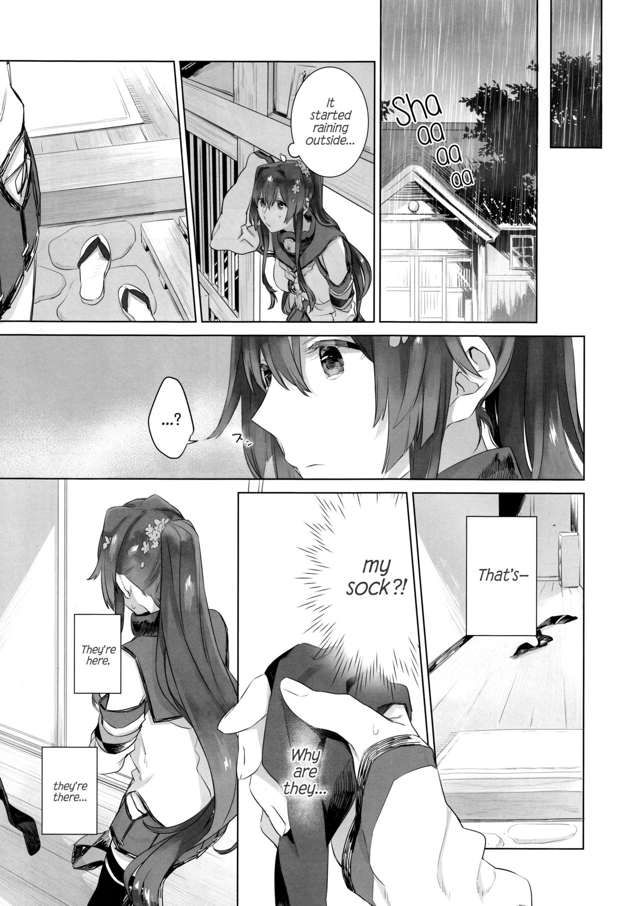 (C95) [Sleeper (Nekomura, match)] Ameagari no Hanayome - She became my bride after the rain. (Kantai Collection -KanColle-) [English] [JasmineTea] page 10 full