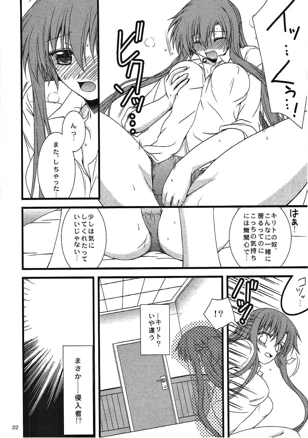 (C86) [RED RIBBON REVENGER (Various)] Sadism&Confession (Sword Art Online) page 21 full