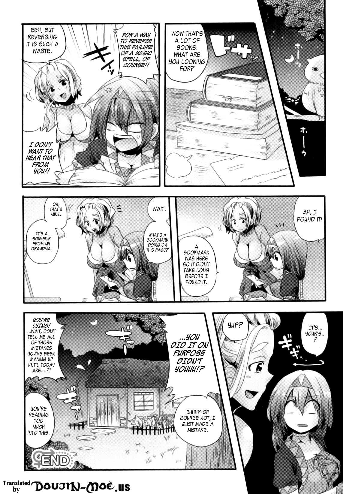 [doumou] Midara na Mahou |  Erotic Magic (Futanarikko Fantasia II) [English] {doujin-moe.us} page 16 full