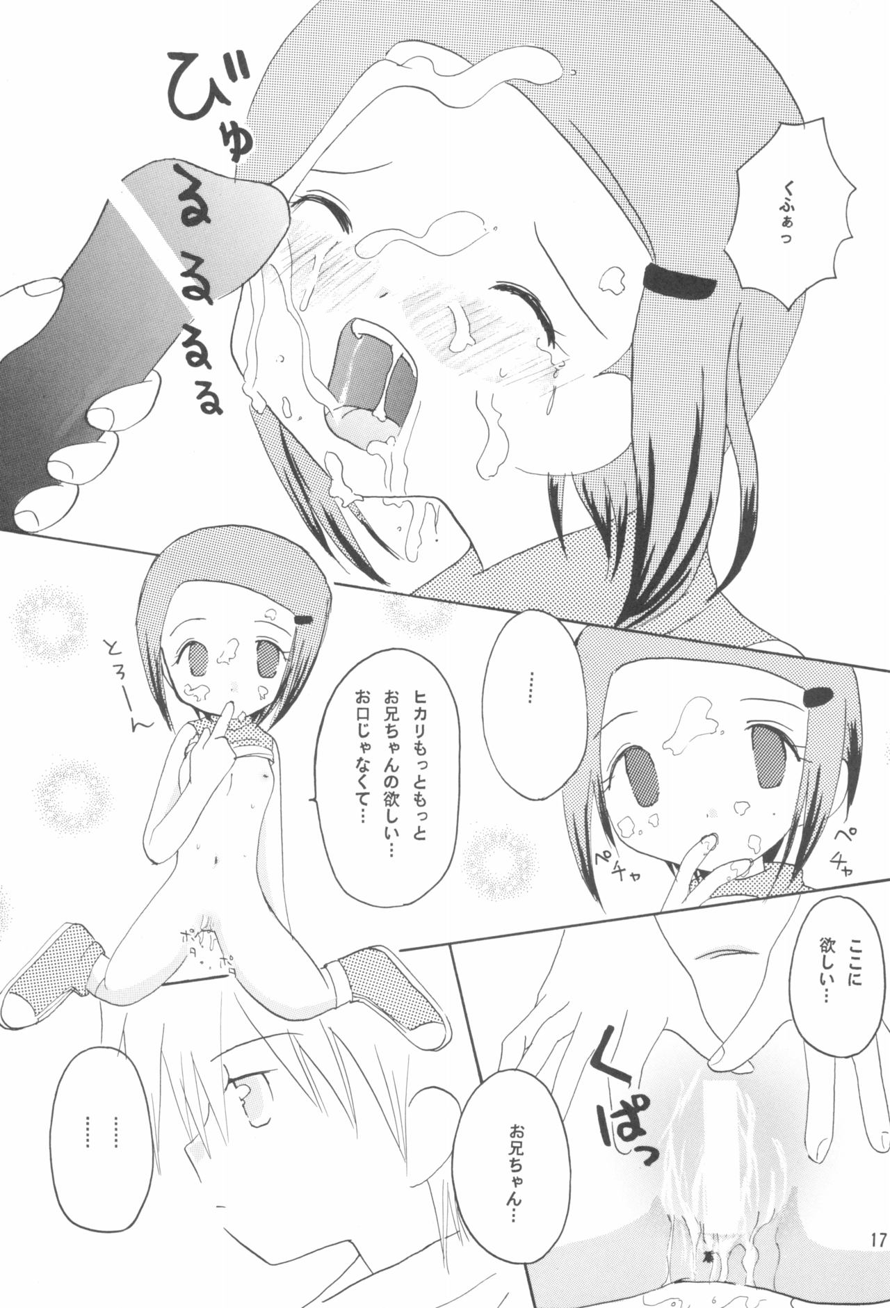 (C59) [Cheese-iri Kamaboko-dou (Mako Cube)] Hikari Mania (Digimon Adventure 02) page 19 full