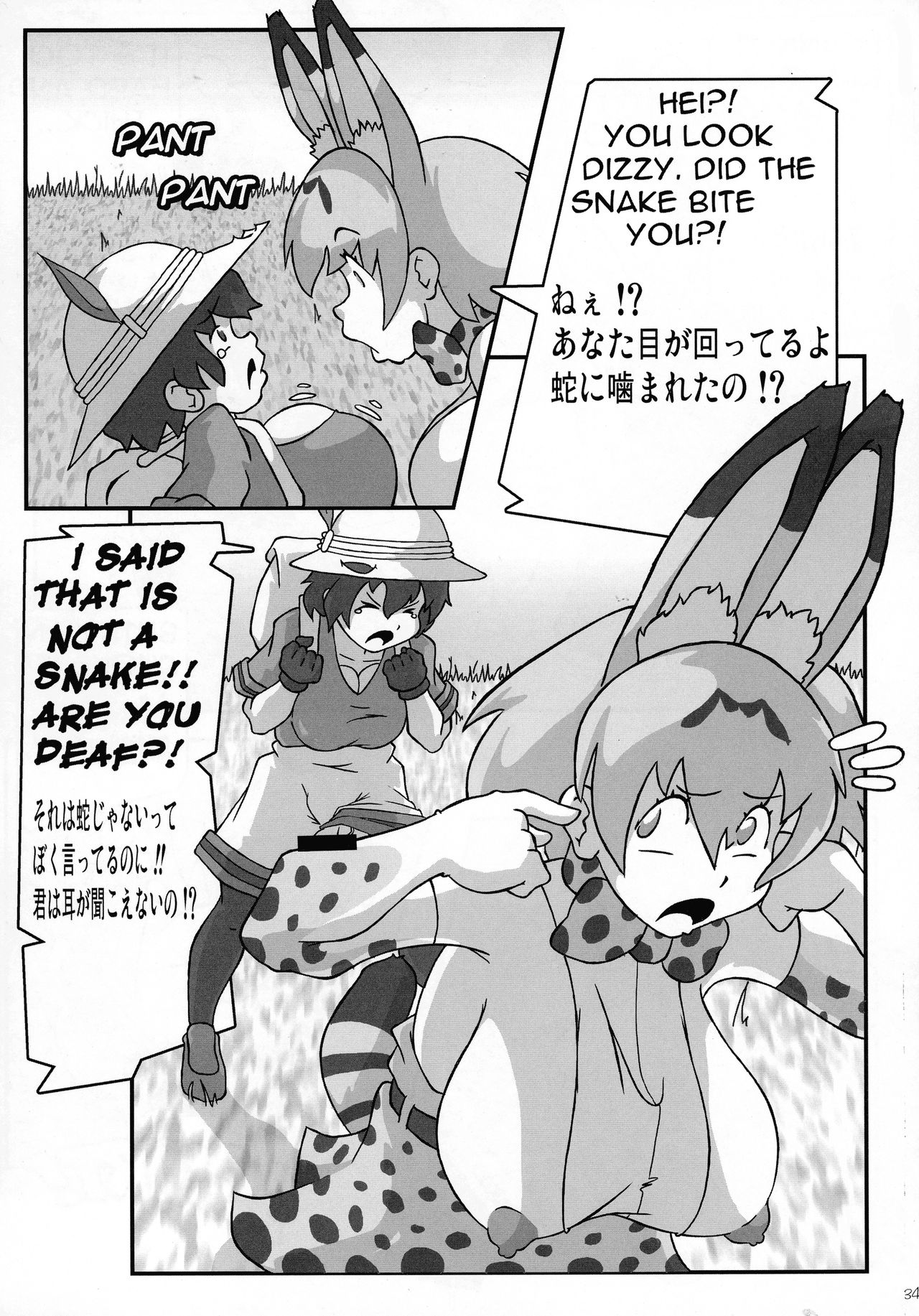 (C92) [KEBERO Corp (Various)] Shin Hanzuuryoku 35 (Girls und Panzer, Kemono Friends) page 34 full