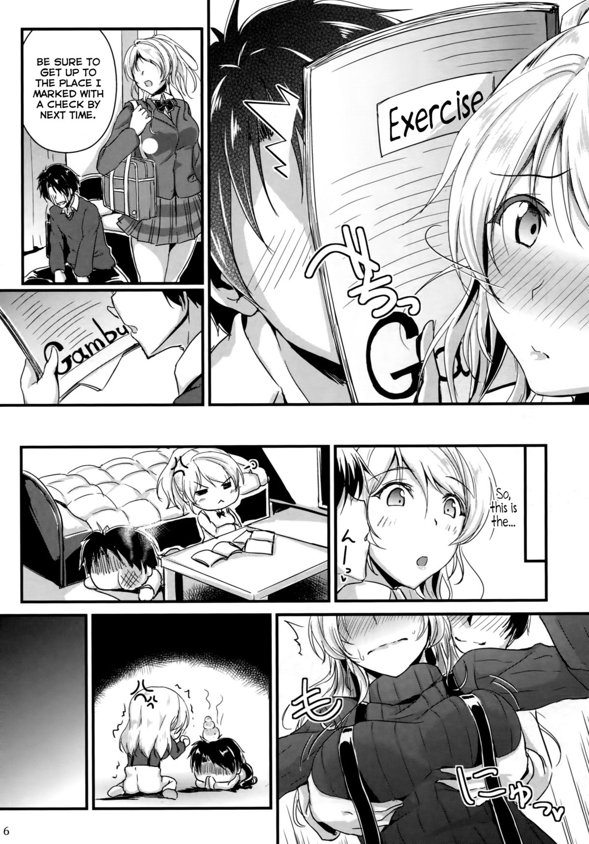 (C87) [Nuno no Ie (Moonlight)] Let's Study××× 5 (Love Live!) [English] [Facedesk] page 5 full