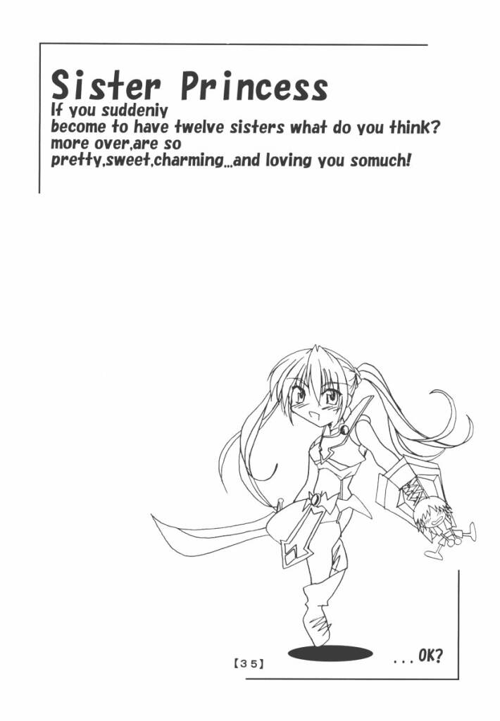 (CR31) [Yoru no Benkyoukai (Fumihiro)] Chikage Nikki (Sister Princess) page 34 full