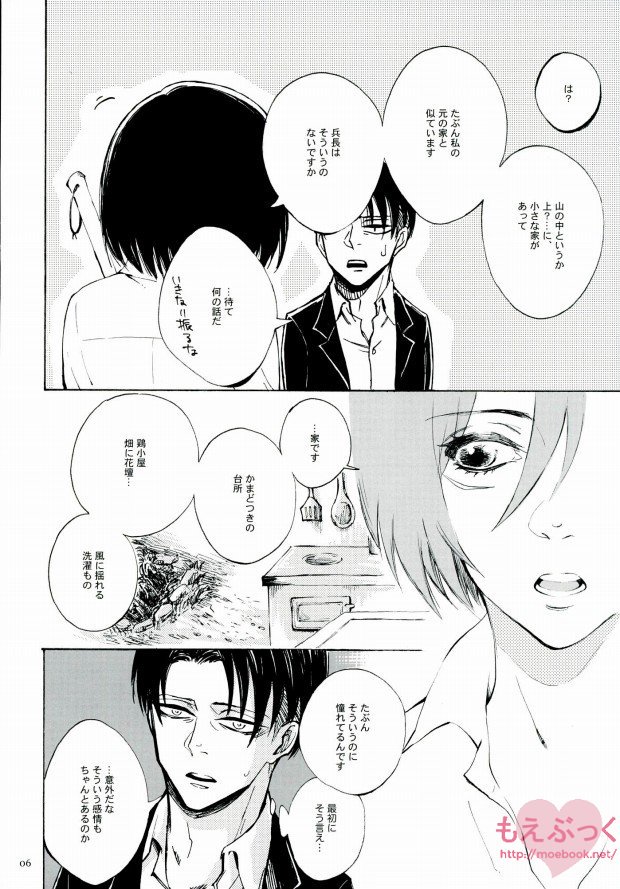 (Dai 3 Kai Hekigai Chousa Haku) [QuintalLagosta (ebgr)] Naku Kamo Shirenai (Shingeki no Kyojin) page 5 full