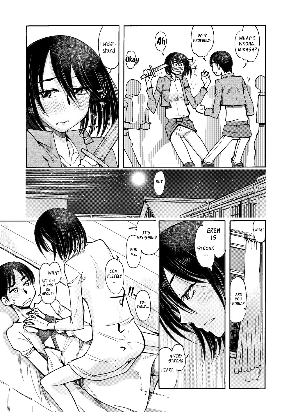 [Aa! Aikawa Doujou (Ono Kenuji)] I Love Eren. Eren Loves Me.  There's Nothing Wrong. (Shingeki no Kyojin) [XCX Scans] page 6 full