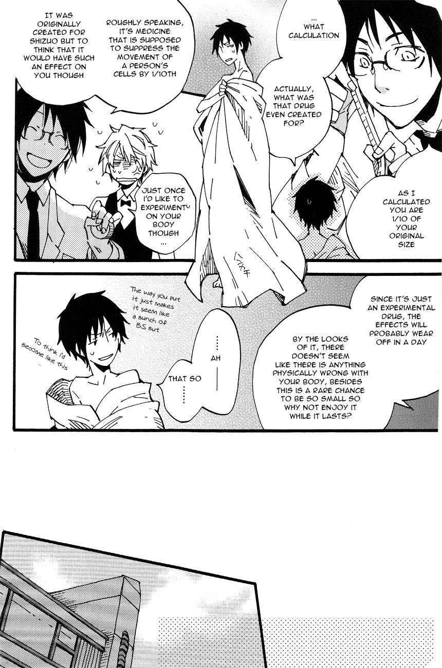 (C79) [Kaiten Mokugyo (Makimura Maki)] Heiwajima-kun no Nomi Mushi (Durarara!!) [English] [Mokkachi] page 14 full