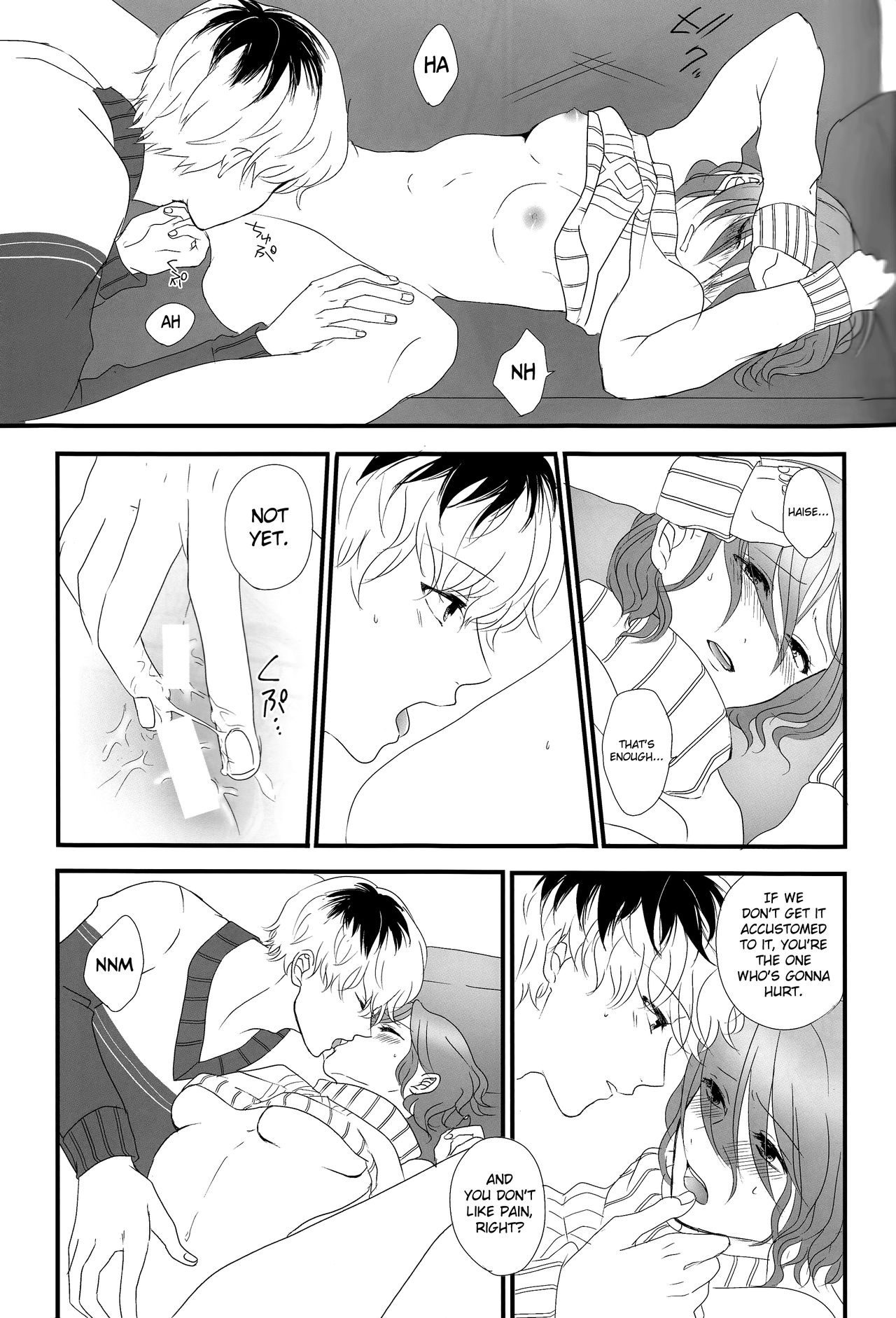 (C89) [Somnium (Kisaragi Ao)] Innocent Blue - Before Sunrise (Tokyo Ghoul) [English] [biribiri] page 35 full