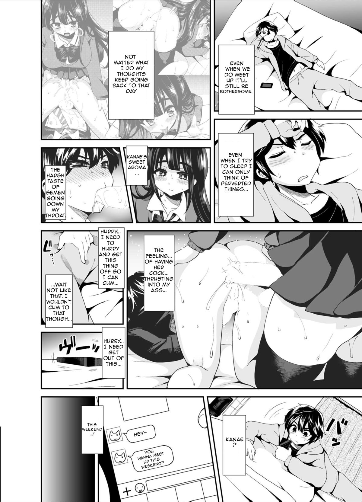 [Oshiruko Kan (Piririnegi)] Futanari! Oshioki Time 2 ~Shasei Kanri Kyousei Josou Hen~ | Futanari! Punishment Time 2 [English] [Forbiddenfetish77] [Digital] page 8 full