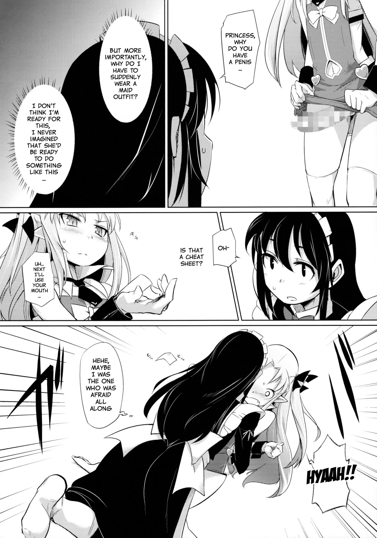 (C85) [Shichimen Soka (Sexyturkey)] Hime-sama ni Oshiri Ijirareru Hon | The Princess Played with my Butt (Lotte no Omocha!) [English] [Sn0wCrack] page 7 full