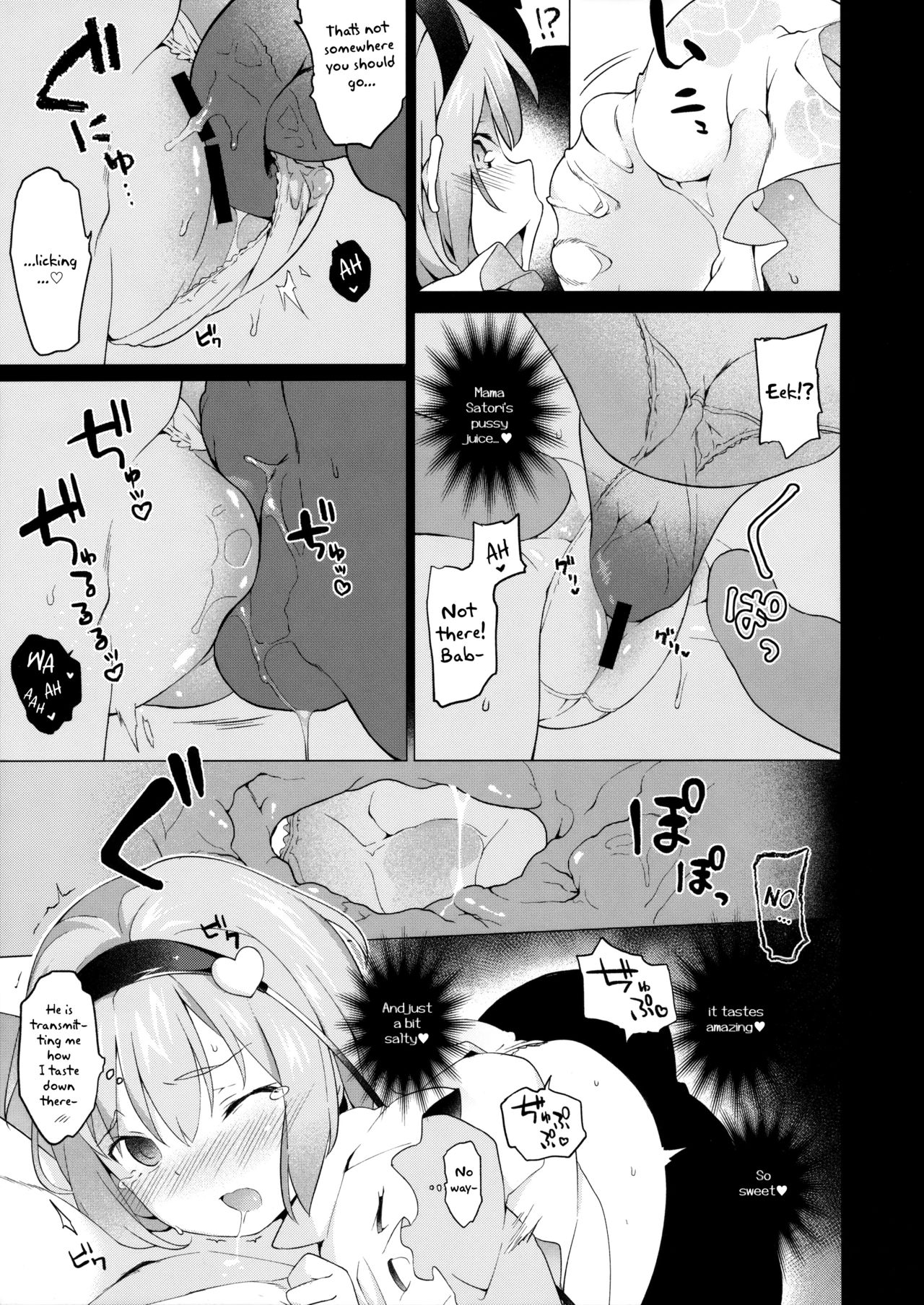 (Reitaisai 13) [IRIOMOTE (Saryuu)] Satori sugi! (Touhou Project) [English] [ATF] page 14 full