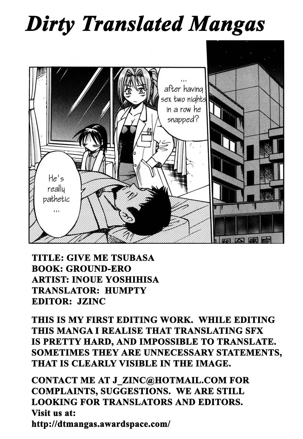 Inoue Yoshihisa - Give me Tsubasa [ENG] page 2 full