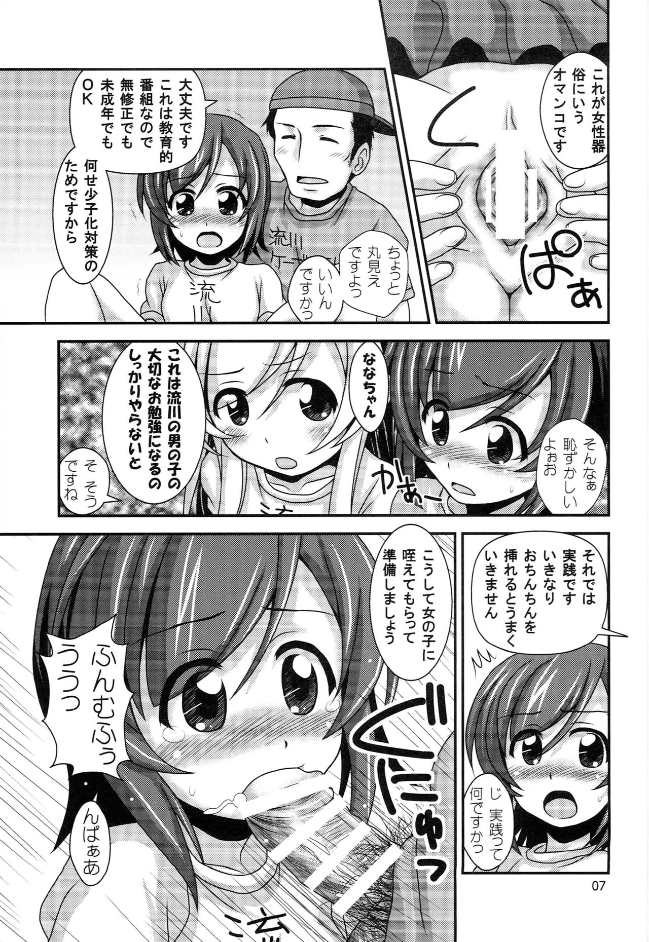 (C87) [HEARTS & CRUSTS (Nanana Nana)] Futsuu no Locodol ga [Shoushika Taisaku] Yatte Mita (Futsuu no Joshikousei ga [Locodol] Yatte Mita.) page 6 full