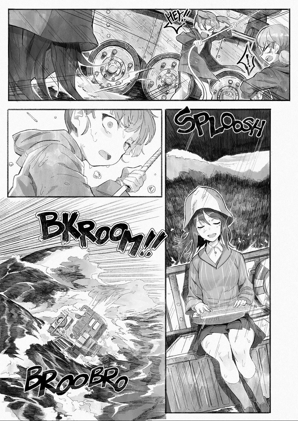 [Hankotsu MAX] MIKA, arrived in the Schoolship of Anzio (Girls und Panzer) page 4 full