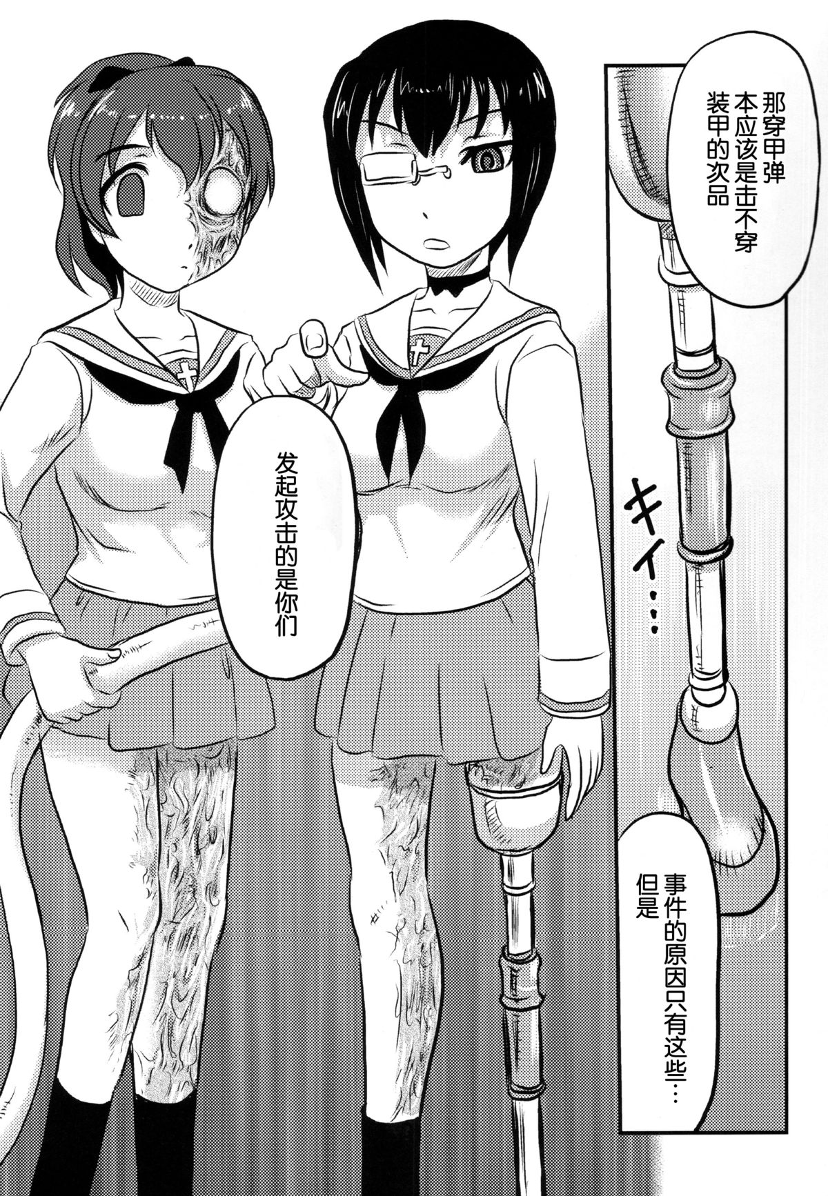 (C87) [Uzigaya (Uziga Waita)] Dokudoku REVIVAL&PANZER (Various) [Chinese] [脸肿汉化组] page 10 full