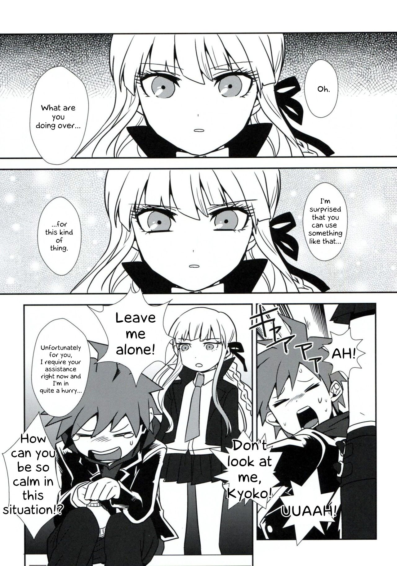 (Gakuen Trial Nagoya) [Yanyanyo (Yanyo)] Zetsubou 3Minutes Bomber! (Danganronpa) [English] [PhantomsJoker] page 4 full