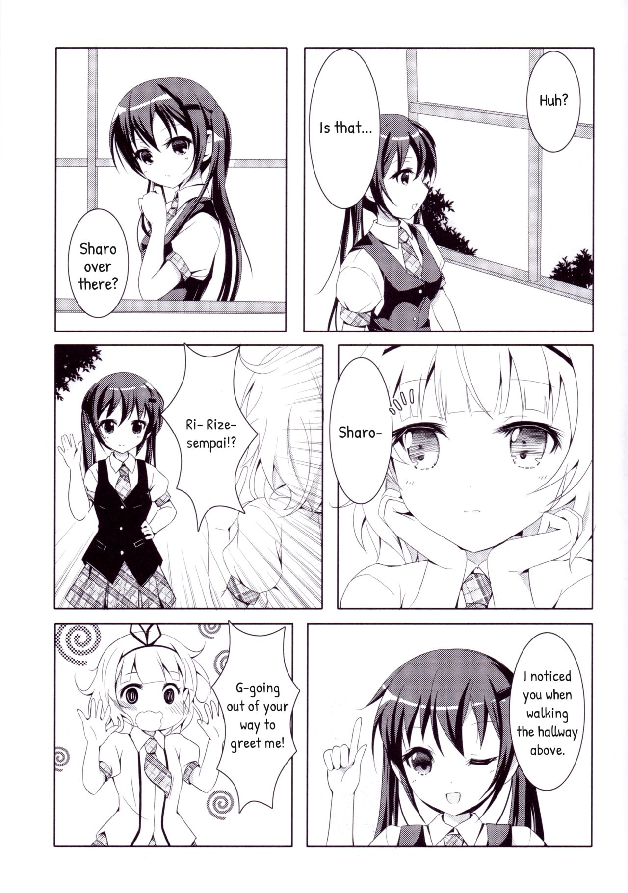 (C88) [Eins (Amahara Mizuho)] Amami na Sabishigariya Usagi | My Sweet Lonely Rabbit (Gochuumon wa Usagi desu ka?) [English] [p106] page 8 full