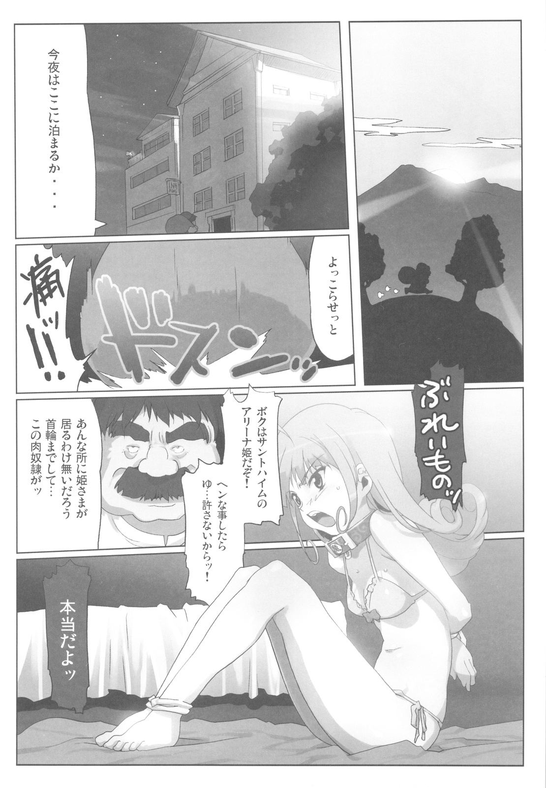 (C81) [Kacchuu Musume (Io Takuya)] Glass no Ori 3 - The cage of glass: 3 (Dragon Quest IV) page 17 full