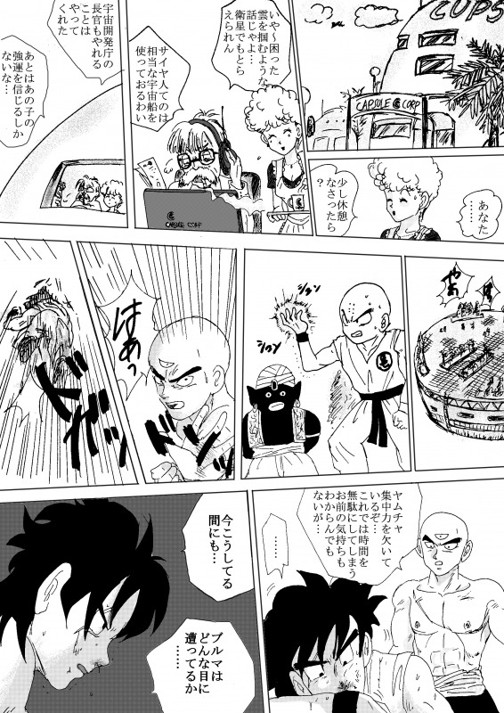 [Ichigoame] To share one´s fate Zenpen (Dragon Ball Z) page 19 full