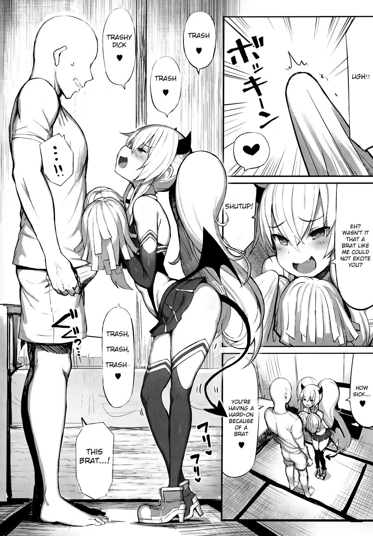 (COMIC1☆15) [MOSQUITONE. (Great Mosu)] Mazomesugaki Haiboku | MasoBitchBrat Defeat (Bomber Girl) [English] [Xood] page 5 full