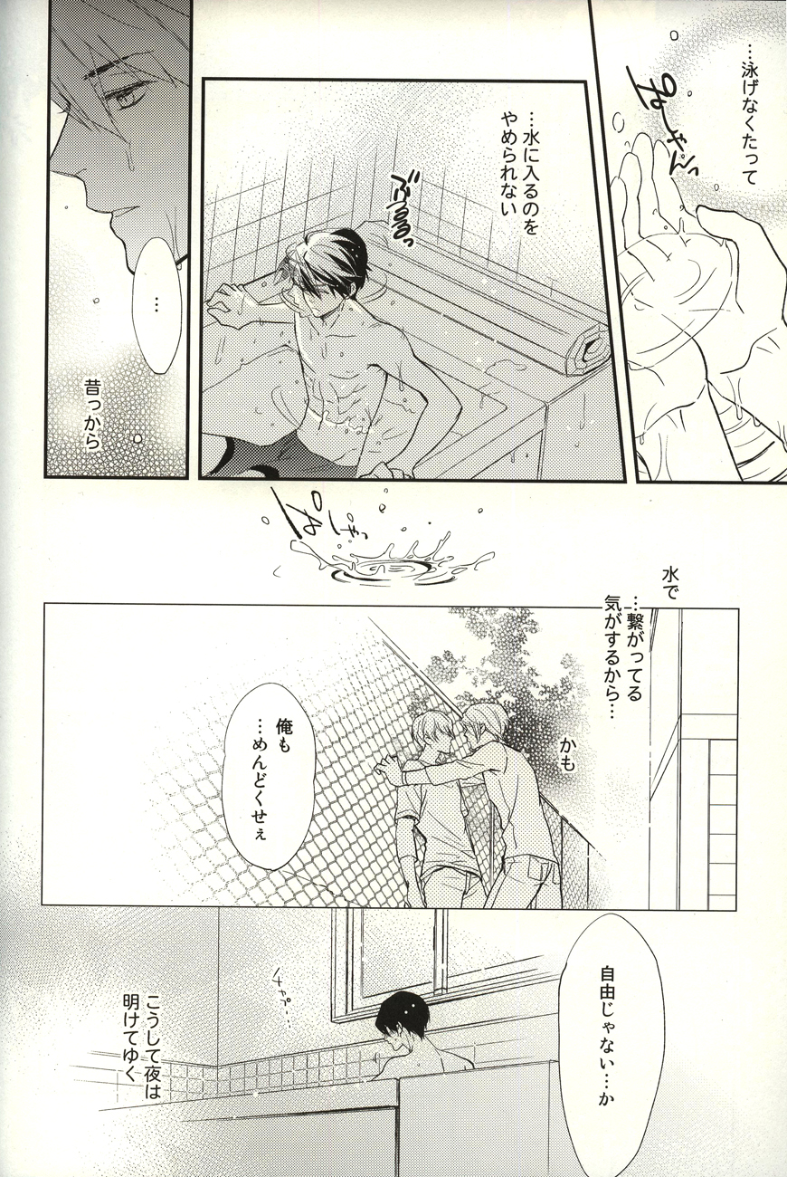[gogogo! (Shibuya Sicago)] Nemurenu yoru wa (Free!) page 3 full