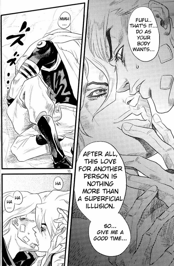 (SUPER16) [Silver-Kingdom (11COLORS)] Yokubou no Tani Zetsubou no Ame ~Kouhen~ (JoJo's Bizarre Adventure -Steel Ball Run) [English] page 15 full